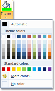 Drop-Down Color Picker
