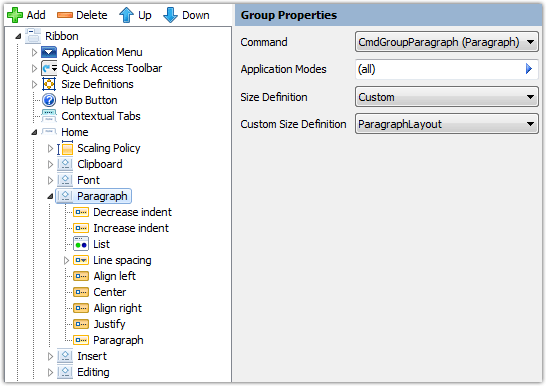 Paragraph Group