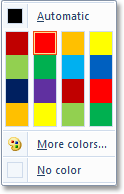 Standard Colors